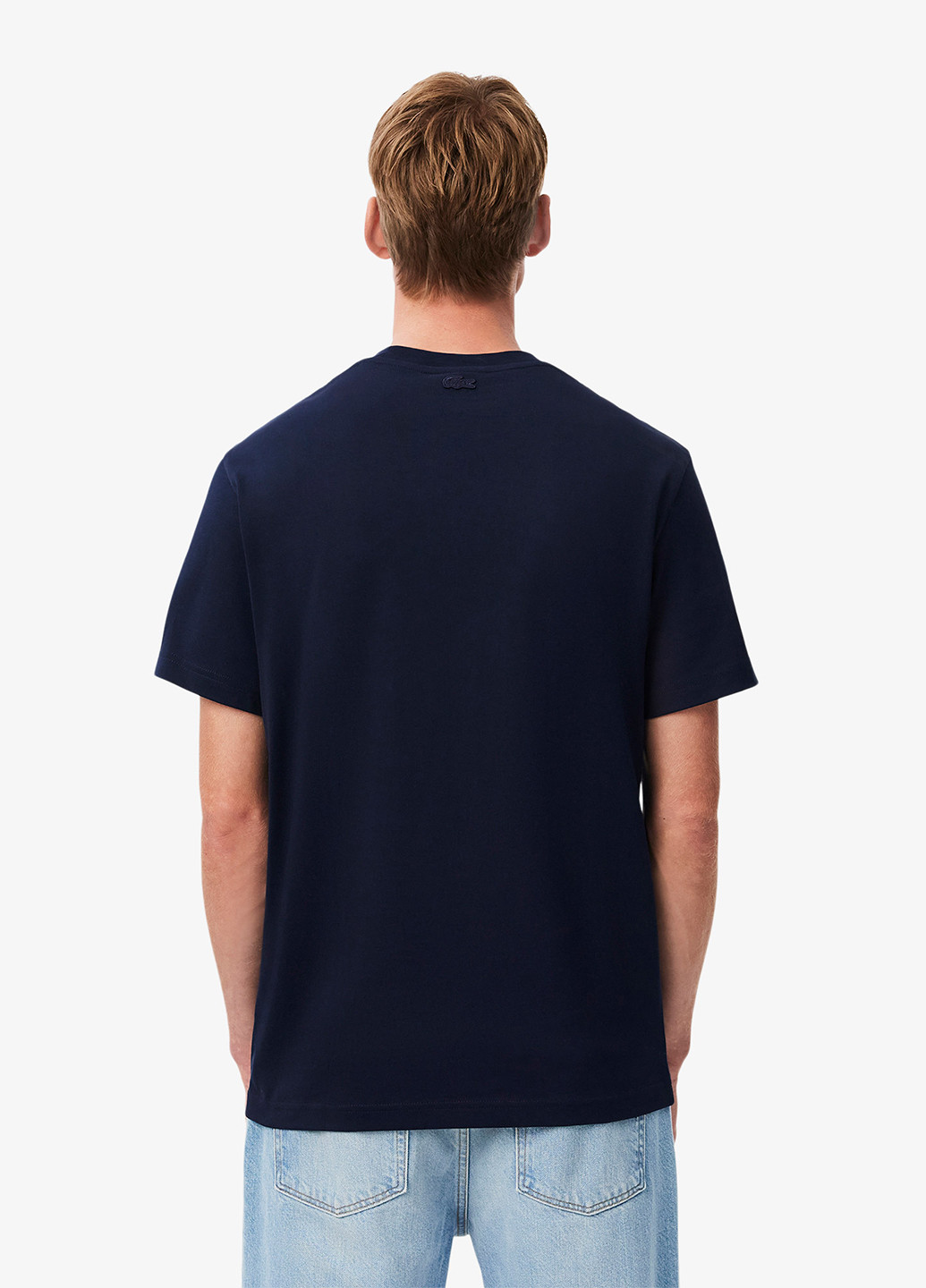 Индиго футболка Lacoste