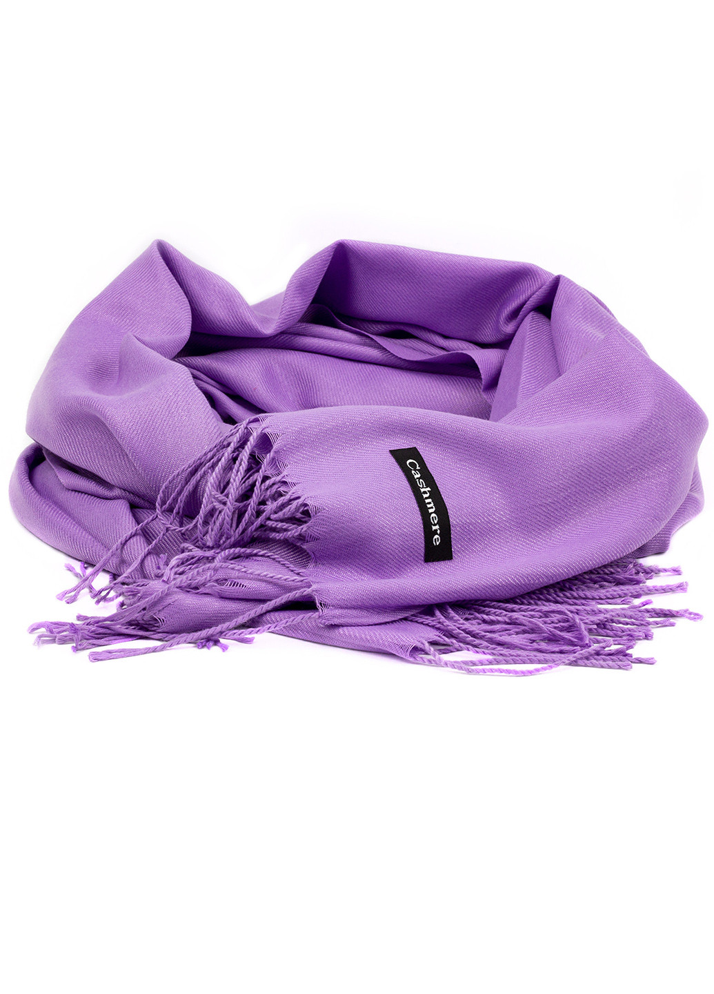 Жіночий кашеміровий шарф, бузковий Cashmere s92017 (224977619)