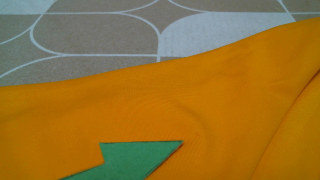 Купальні трусики H&M бразиліана однотонні жовті пляжні трикотаж