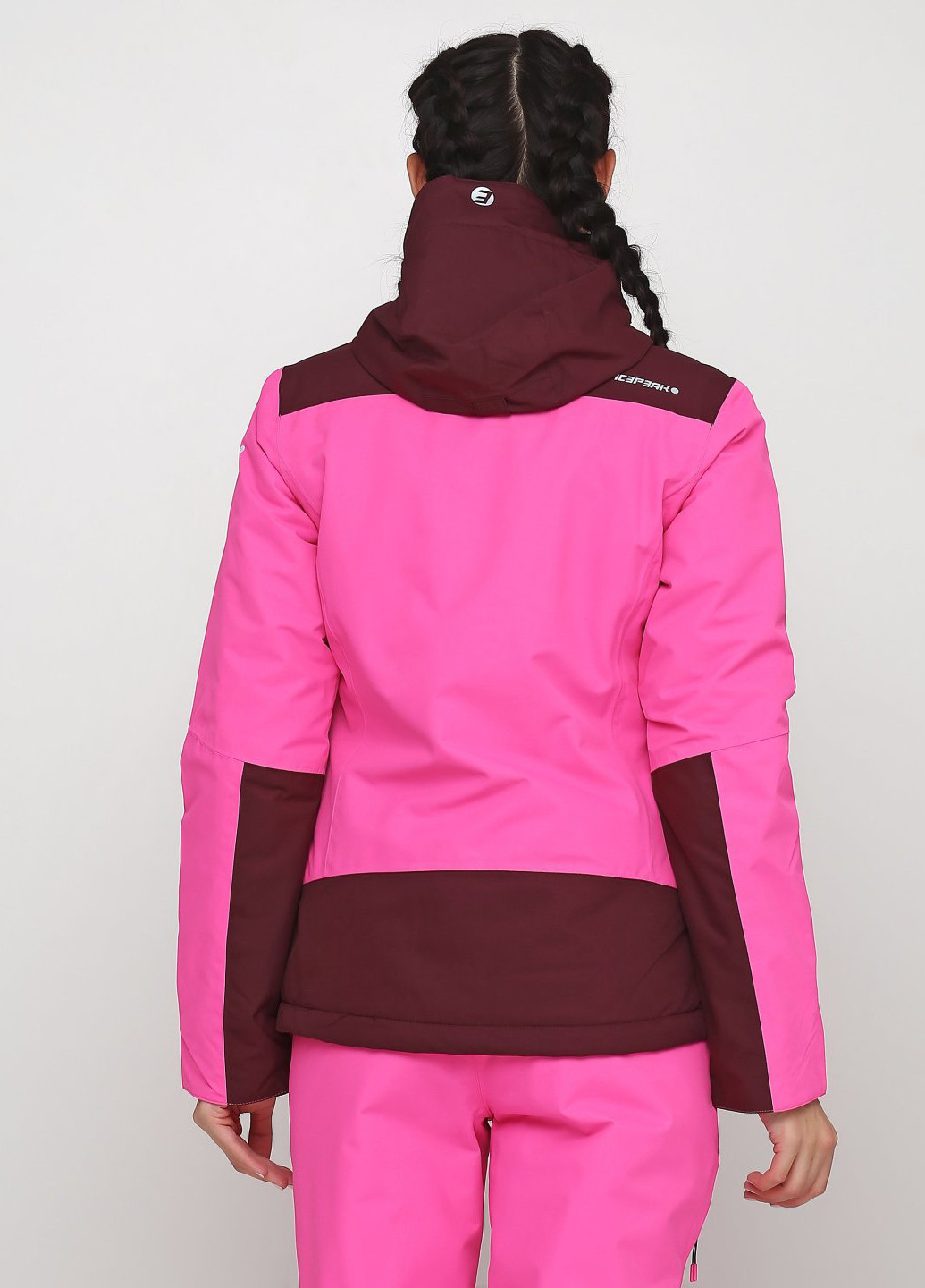 Розовая зимняя куртка Icepeak