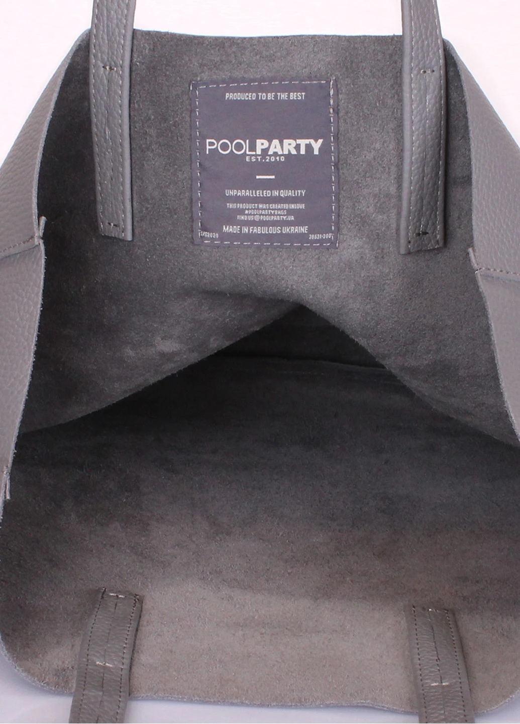 Кожаная сумка City 42х40 см PoolParty (191022128)