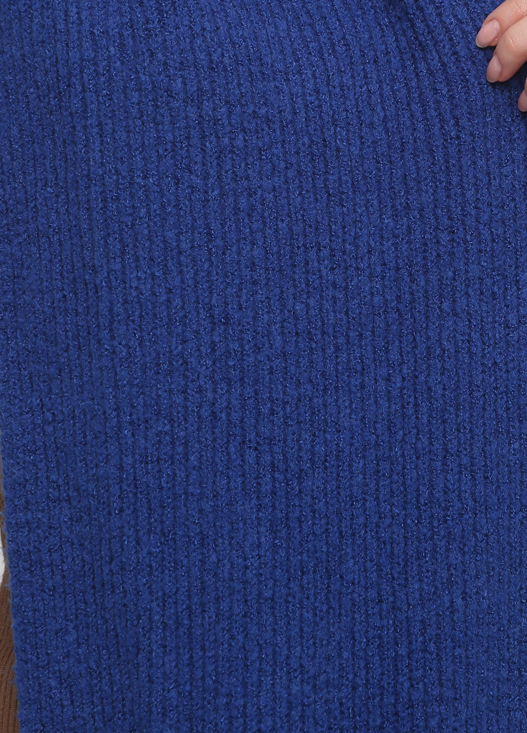 Шарф Reserved синий кэжуал акрил