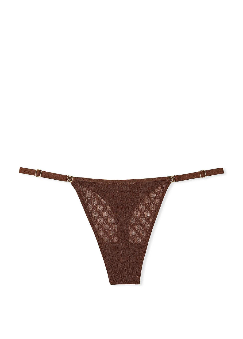 Коричневый демисезонный комплект (бюстгальтер, трусики) Victoria's Secret