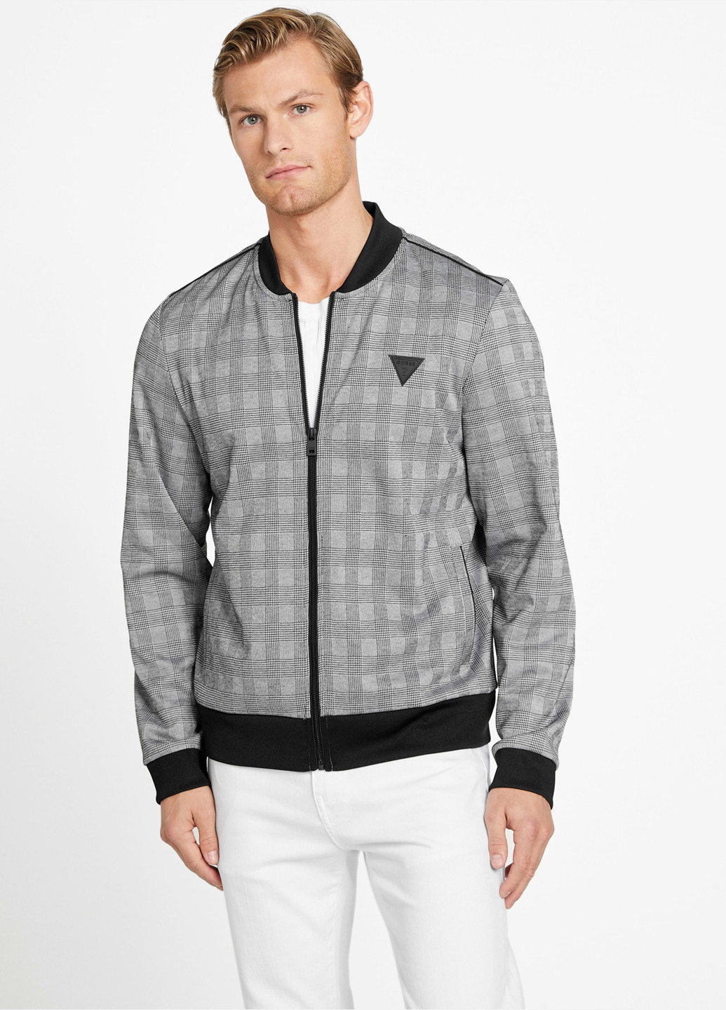 Бомбер Guess на молнии (302955218)