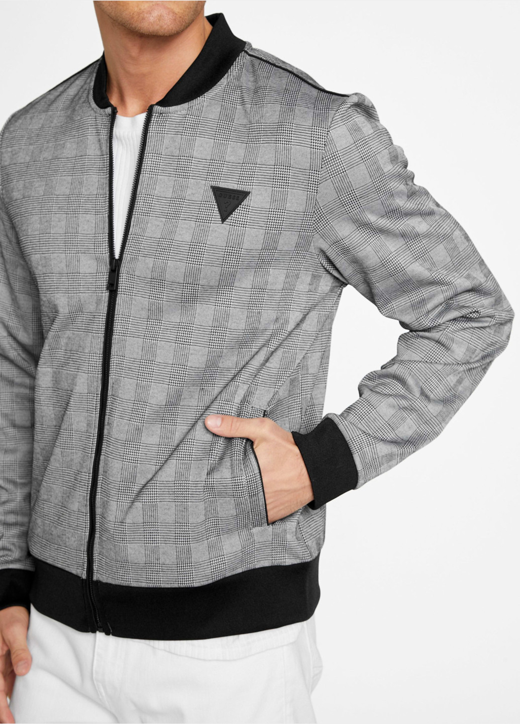 Бомбер Guess на молнии (302955218)