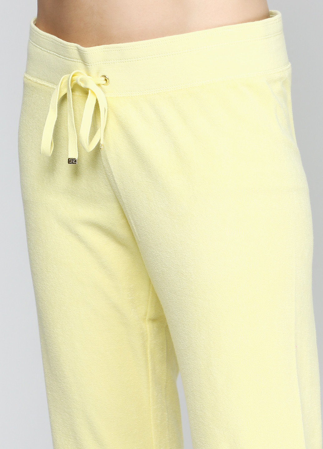 Желтые кэжуал демисезонные зауженные брюки Juicy Couture