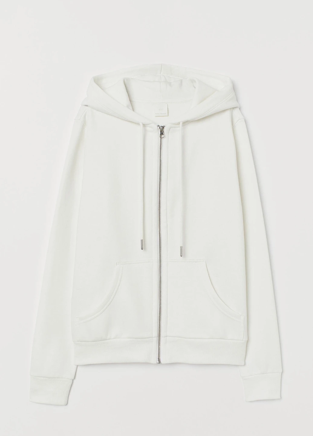Толстовка фліс,білий, H&M Basic (255192369)