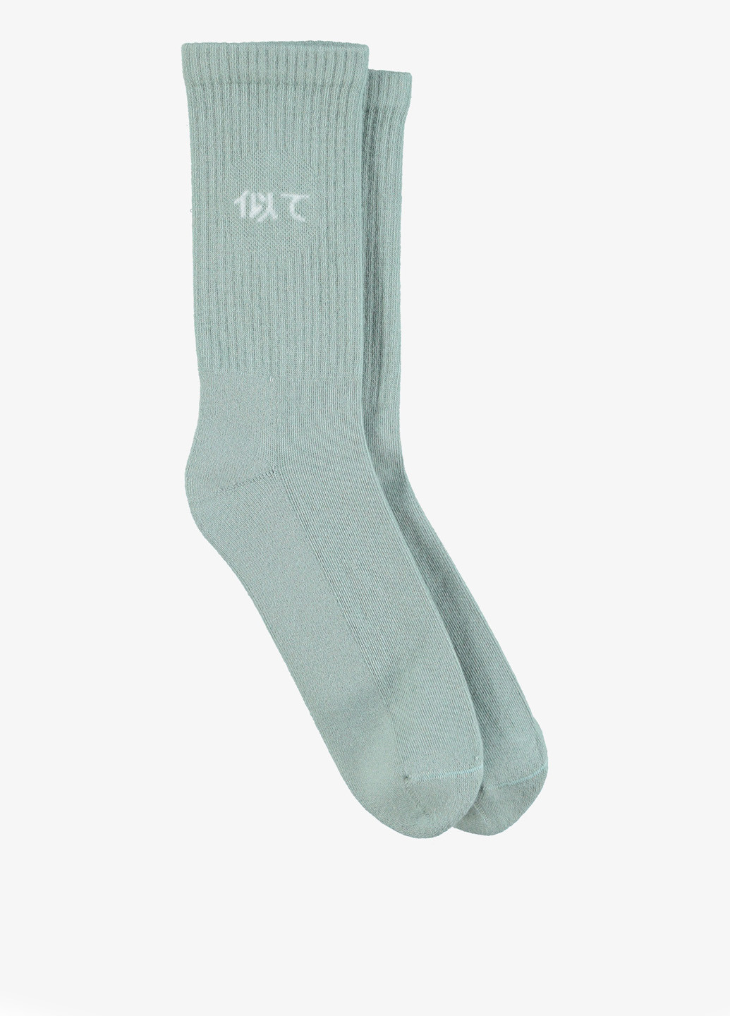 Серо-голубые носки UNITED4 надписи (329059784)