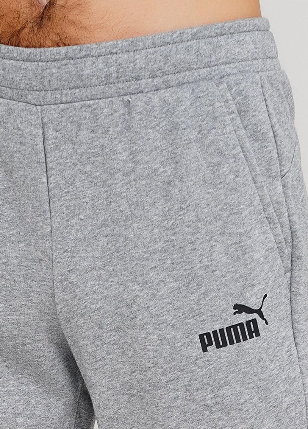 Серые спортивные демисезонные джоггеры, зауженные брюки Puma