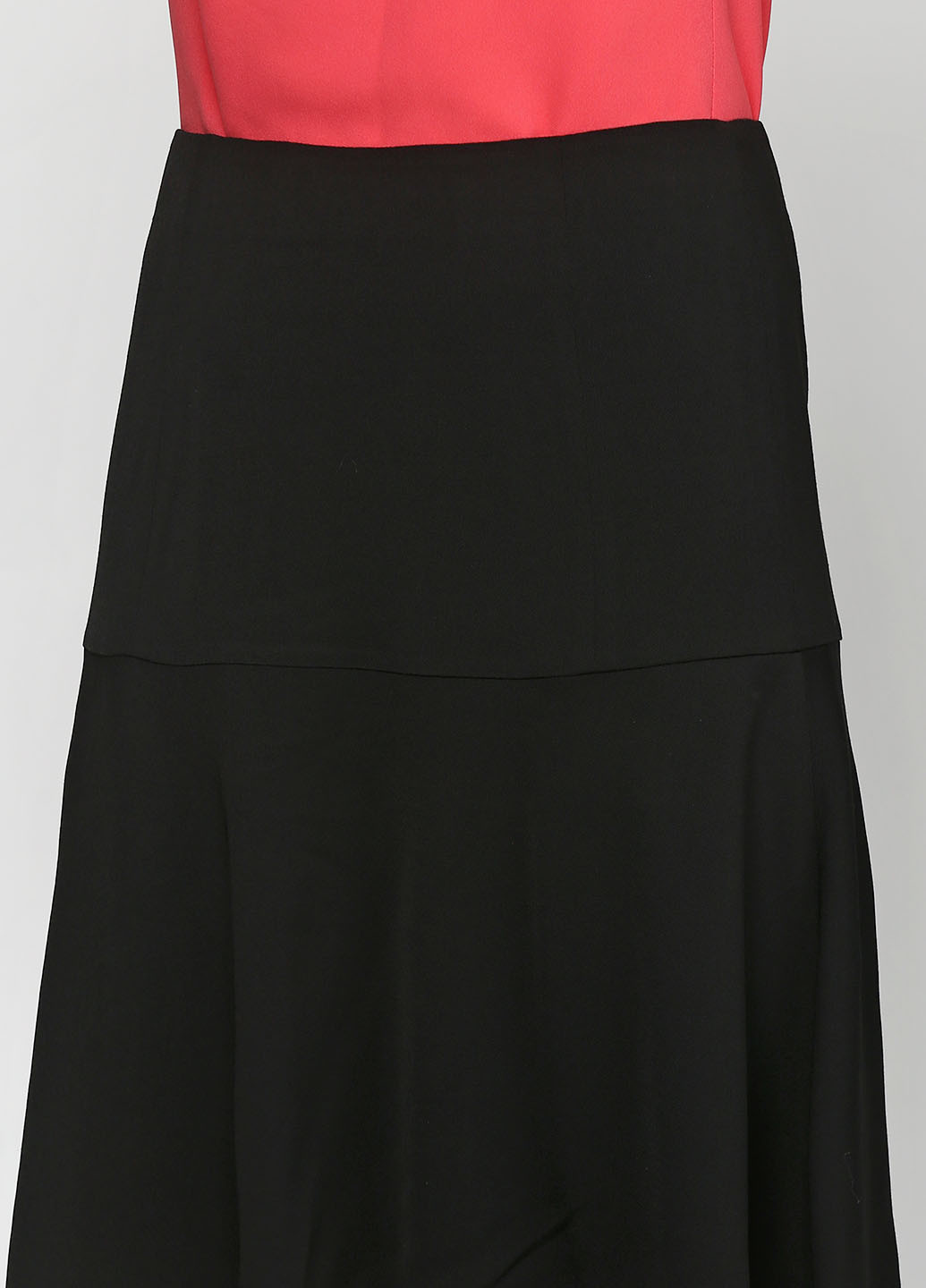 Черная кэжуал однотонная юбка Emporio Armani годе