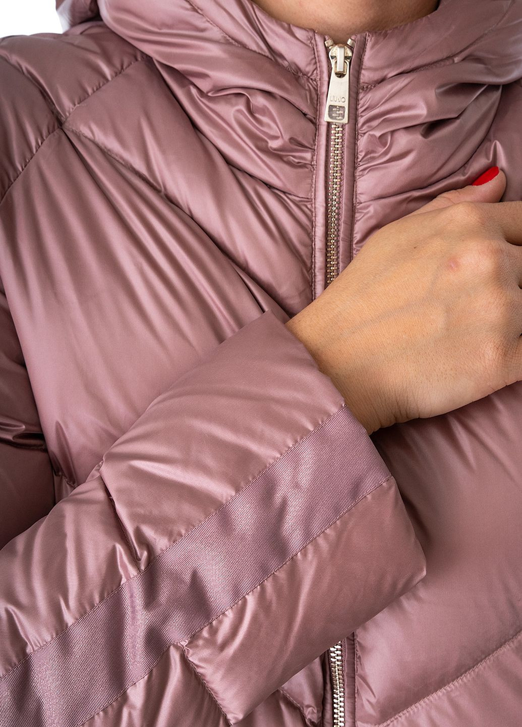 Розовая зимняя куртка Liu Jo