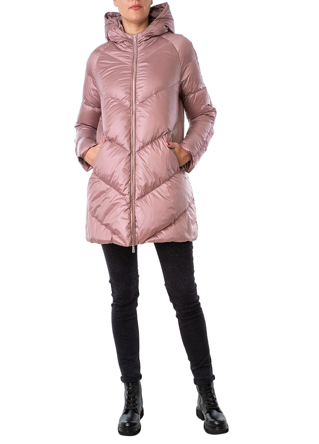 Розовая зимняя куртка Liu Jo