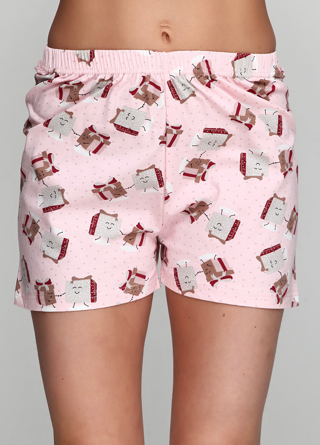 Розовая всесезон комплект (майка, шорты) Boyraz Pijama