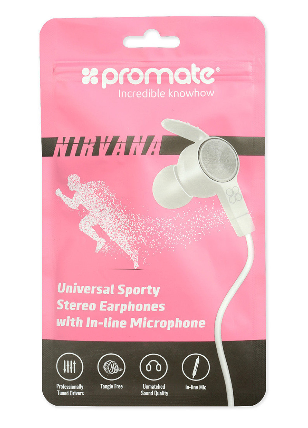 Провідні навушники White Promate nirvana (131287591)