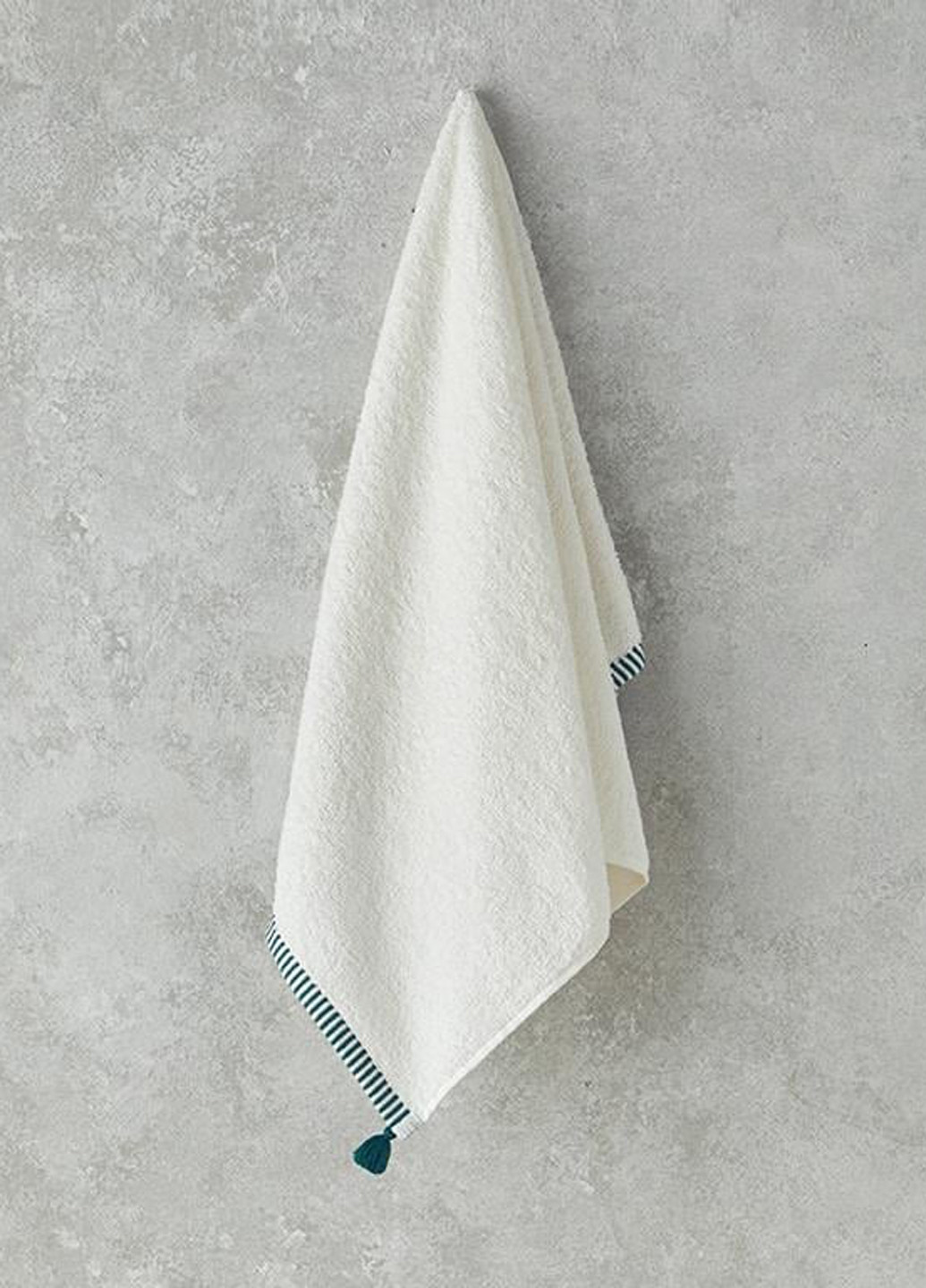 English Home полотенце для лица, 50х80 см полоска зеленый производство - Турция