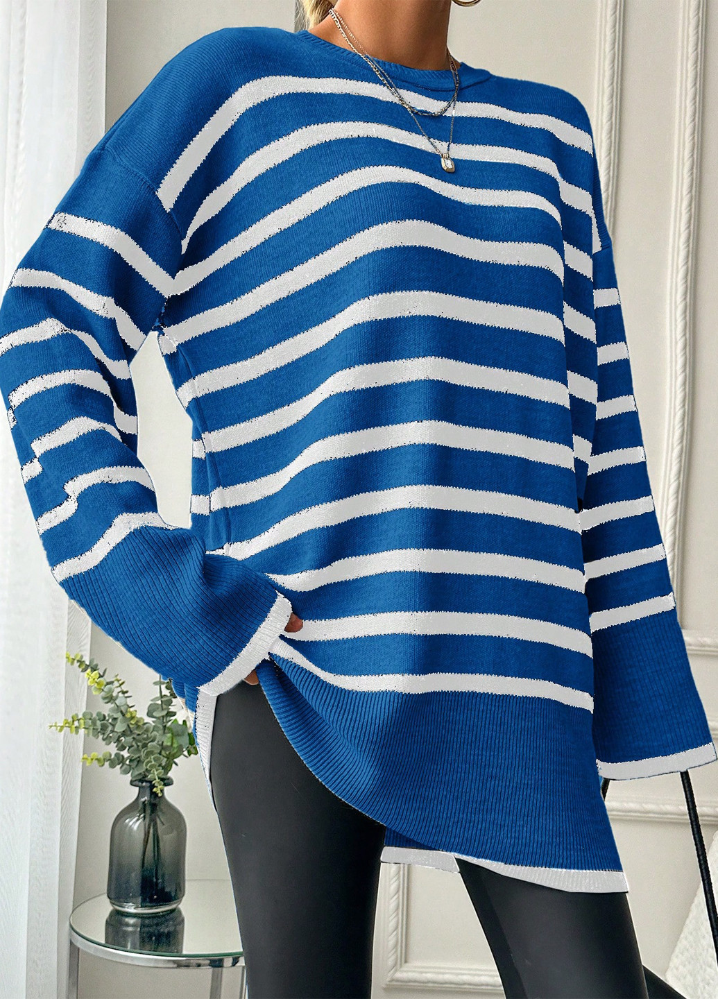 Синий демисезонный джемпер джемпер SHEIN