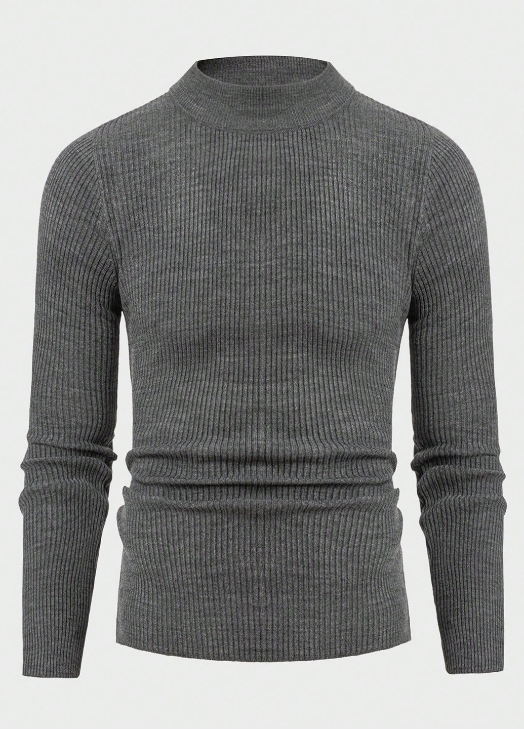 Темно-серый демисезонный джемпер джемпер SHEIN