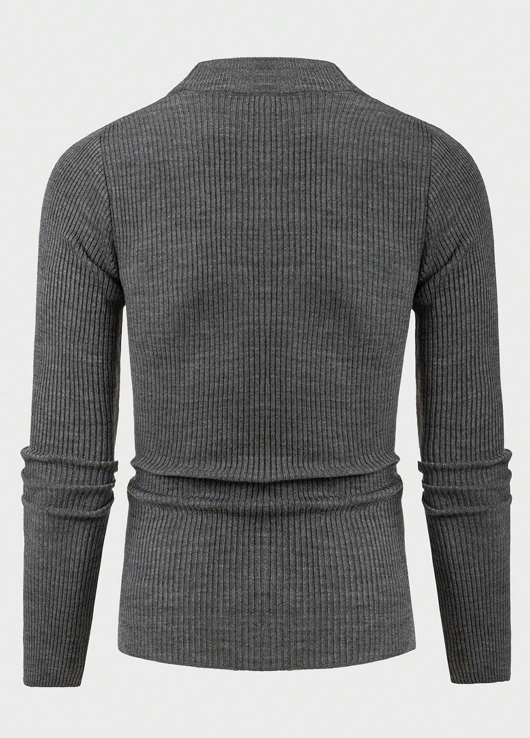 Темно-серый демисезонный джемпер джемпер SHEIN