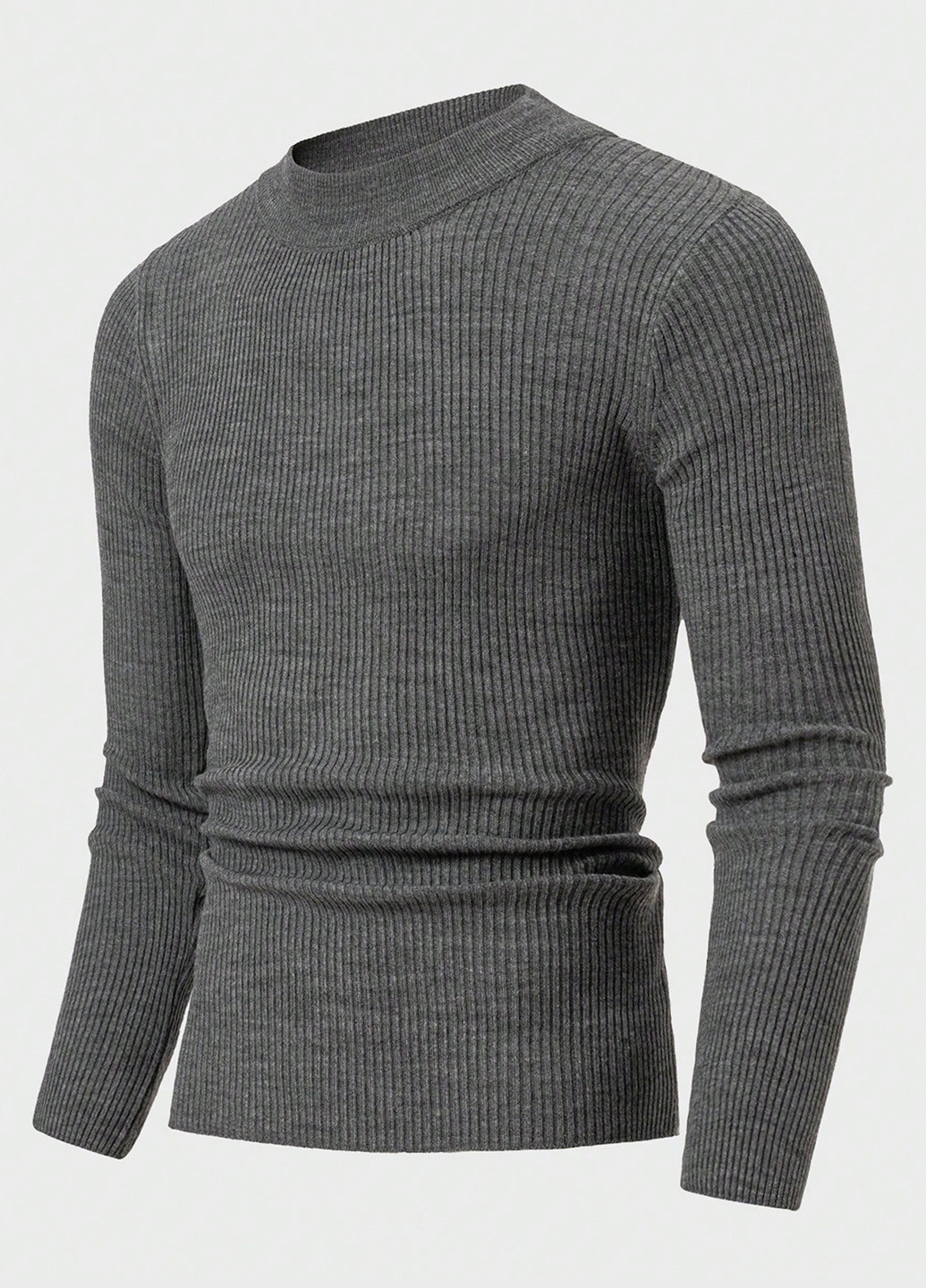 Темно-серый демисезонный джемпер джемпер SHEIN