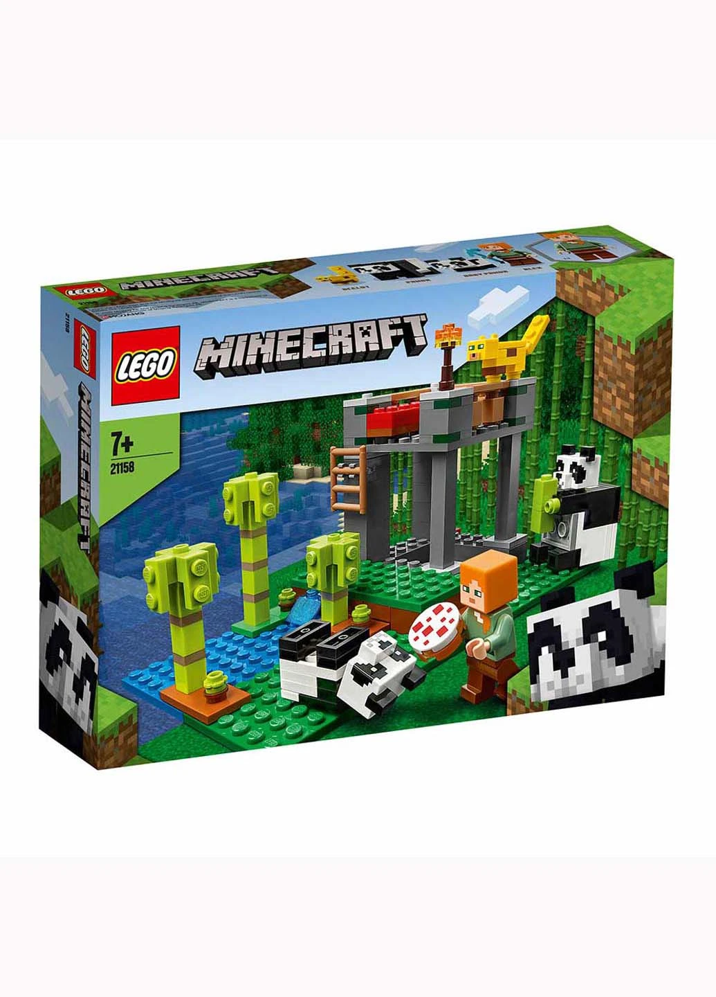 Конструктор Lego Minecraft Ферма панд 204 детали (207383100)