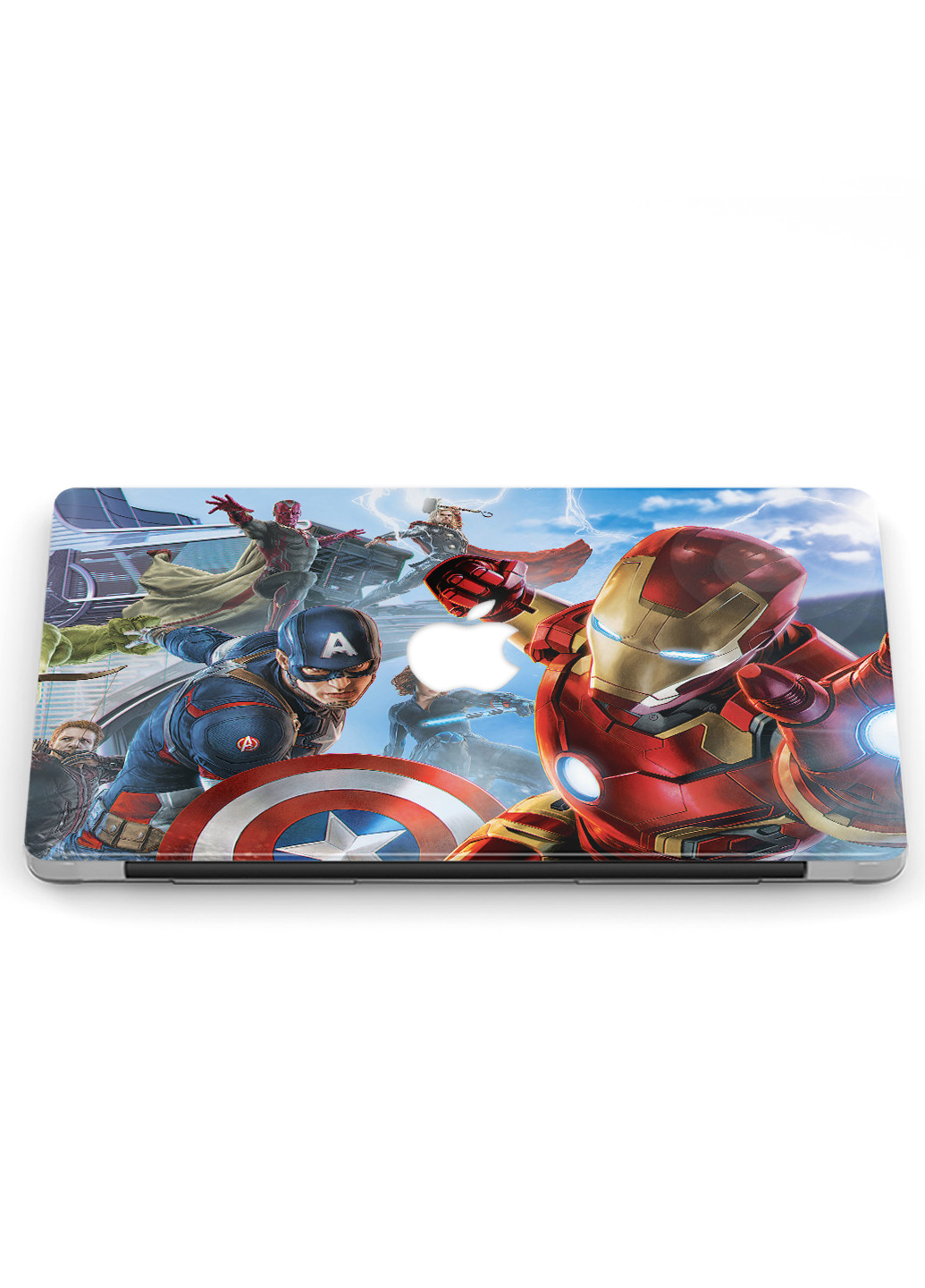 Чехол пластиковый для Apple MacBook Pro 16 A2141 Марвел (Marvel) (9494-1688) MobiPrint (218528767)