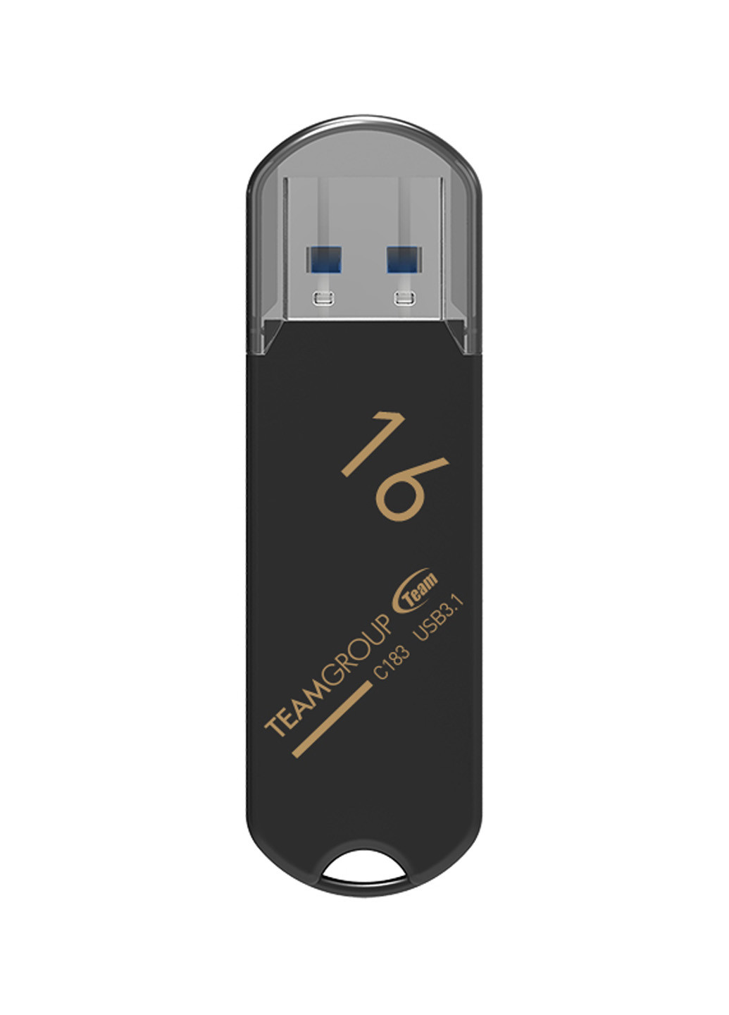 Флеш пам'ять USB C183 16GB Black (TC183316GB01) Team флеш память usb team c183 16gb black (tc183316gb01) (134201706)