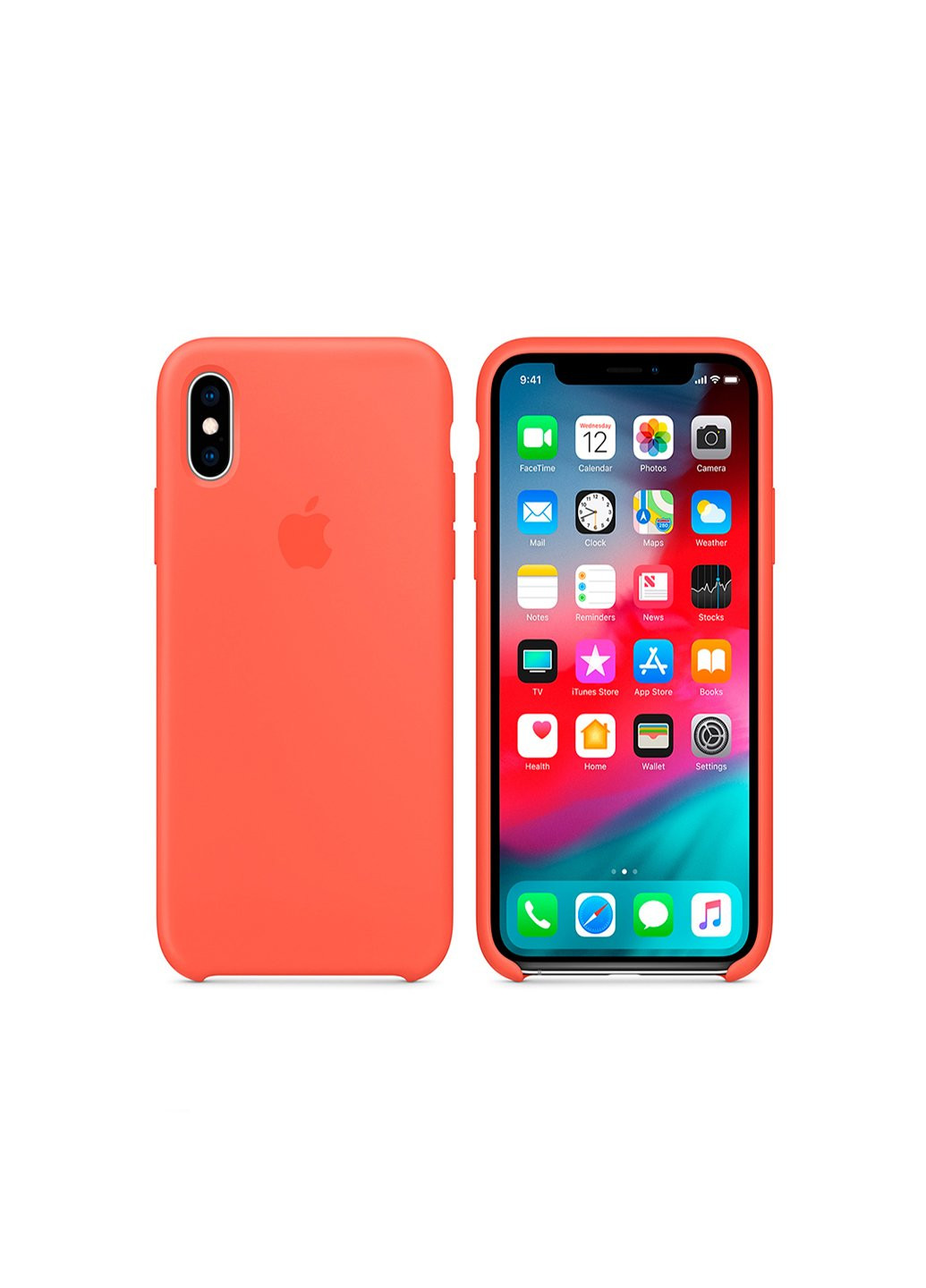 Чехол Silicone Case для iPhone Xs Max Orange ARM (219294734)