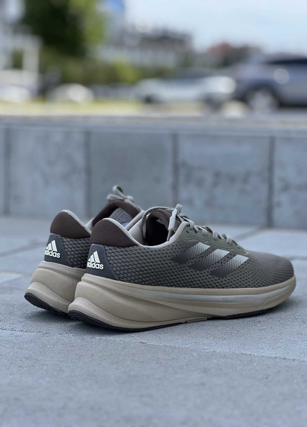 Сірі Осінні кросівки No Brand