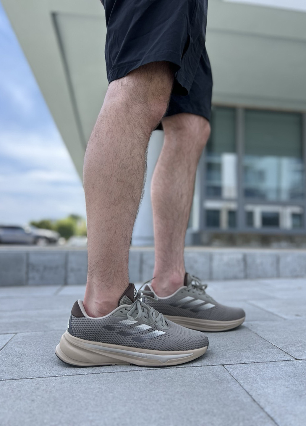 Сірі Осінні кросівки No Brand