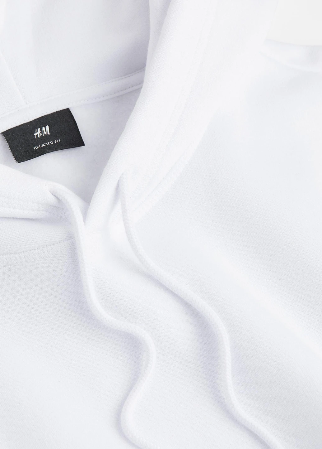 Худі фліс,білий, H&M (255170769)
