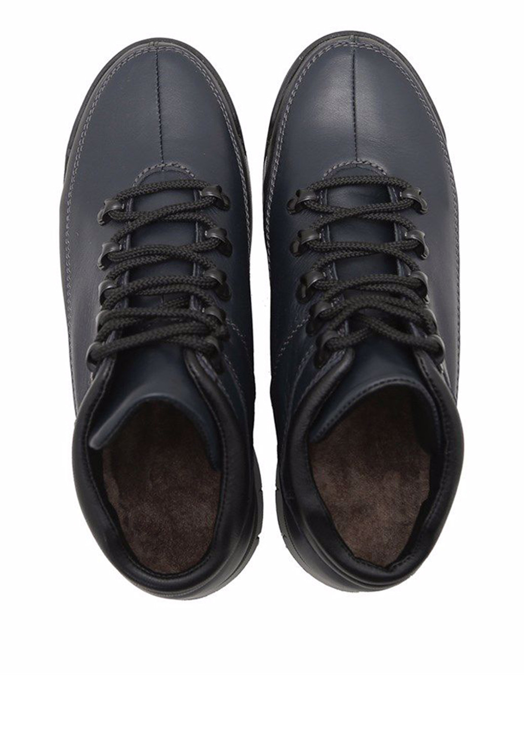 Темно-синие зимние ботинки Prego