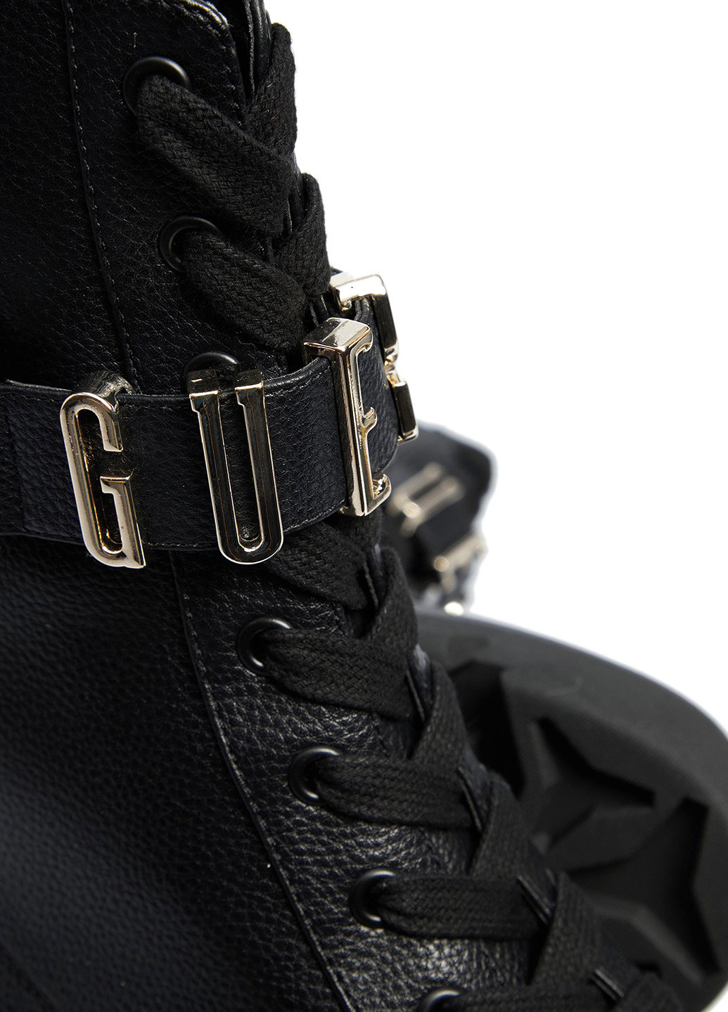 Осенние ботинки Guess с логотипом, со шнуровкой из искусственной кожи