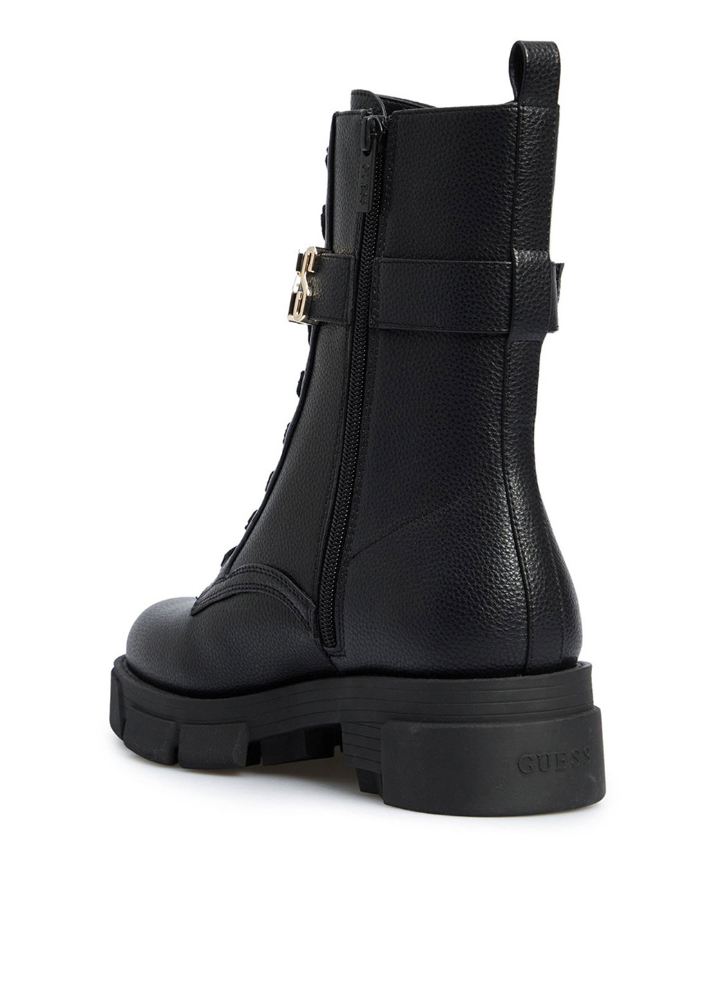 Осенние ботинки Guess с логотипом, со шнуровкой из искусственной кожи