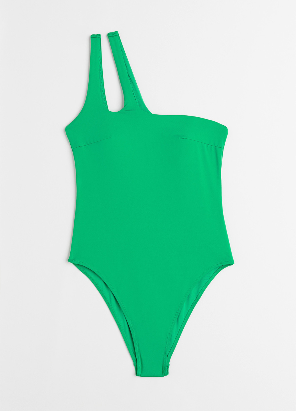 Светло-зеленый летний купальник слитный, майо H&M