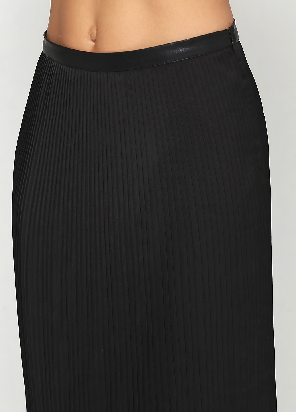 Черная кэжуал однотонная юбка Betty Barclay плиссе