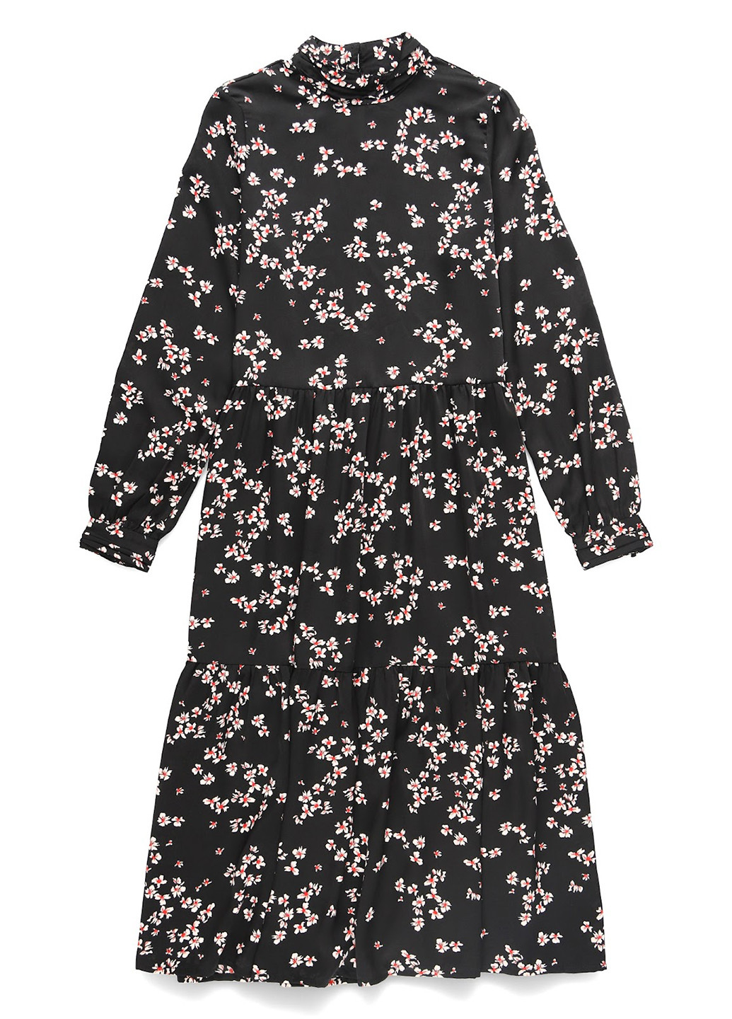 Комбінована кежуал сукня а-силует Vero Moda з квітковим принтом