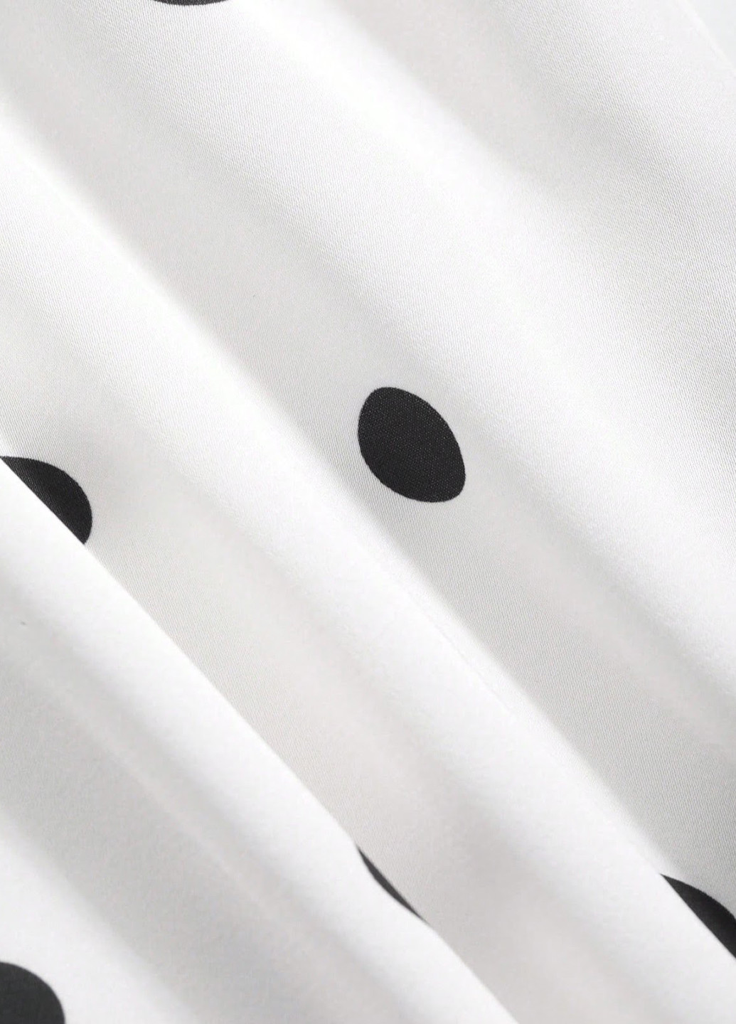 Білий кежуал сукня а-силует SHEIN в горошок