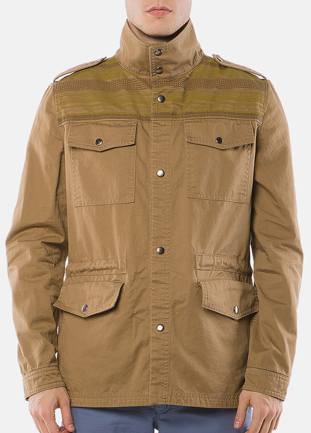 Песочная демисезонная куртка MR 520