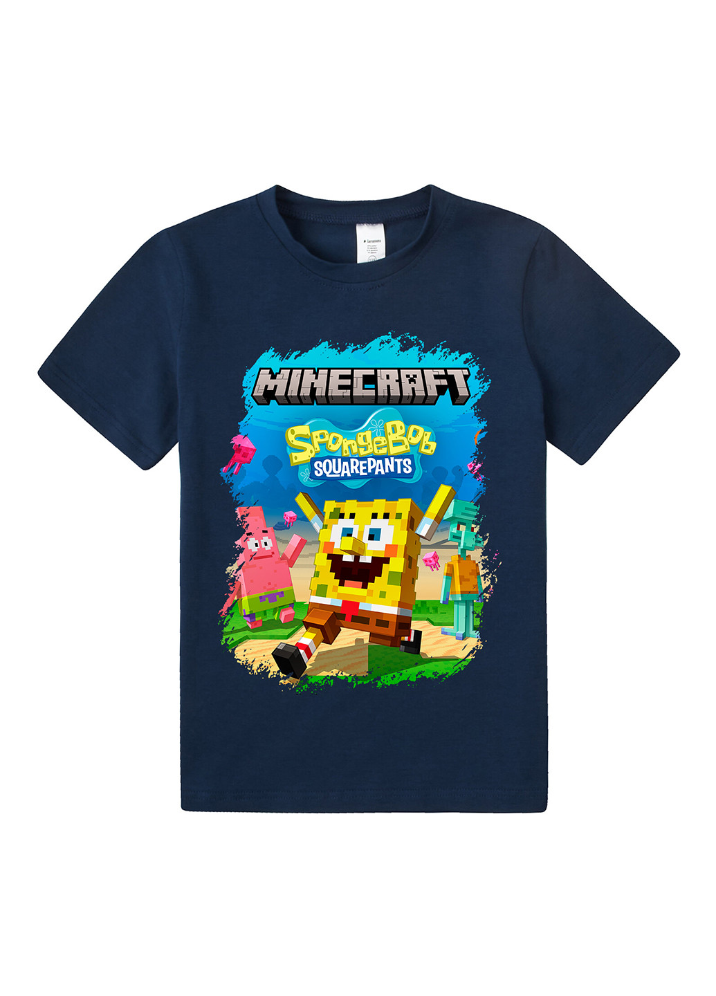 Синя літня футболка Garnamama