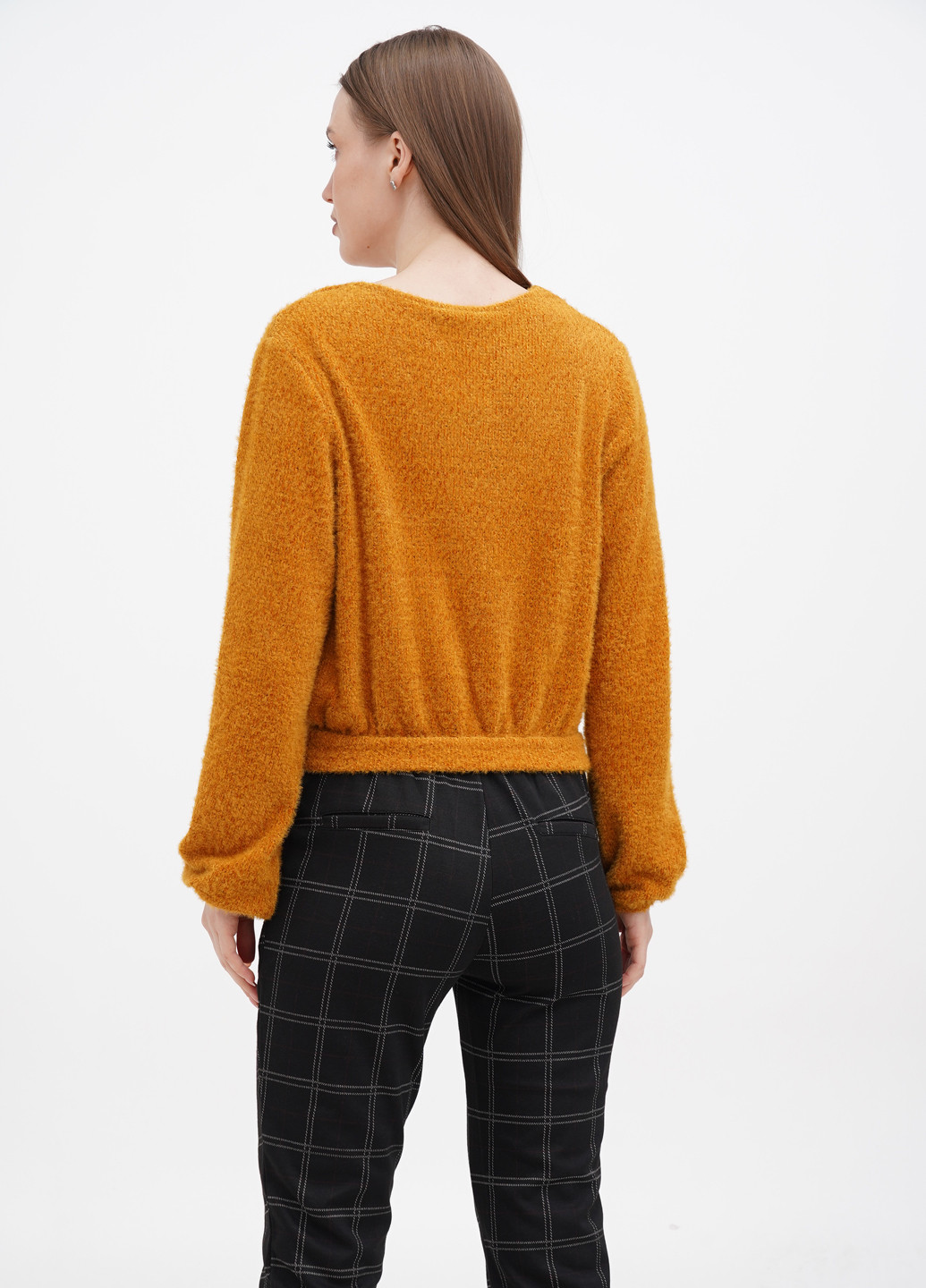 Оранжевый демисезонный пуловер пуловер Calliope