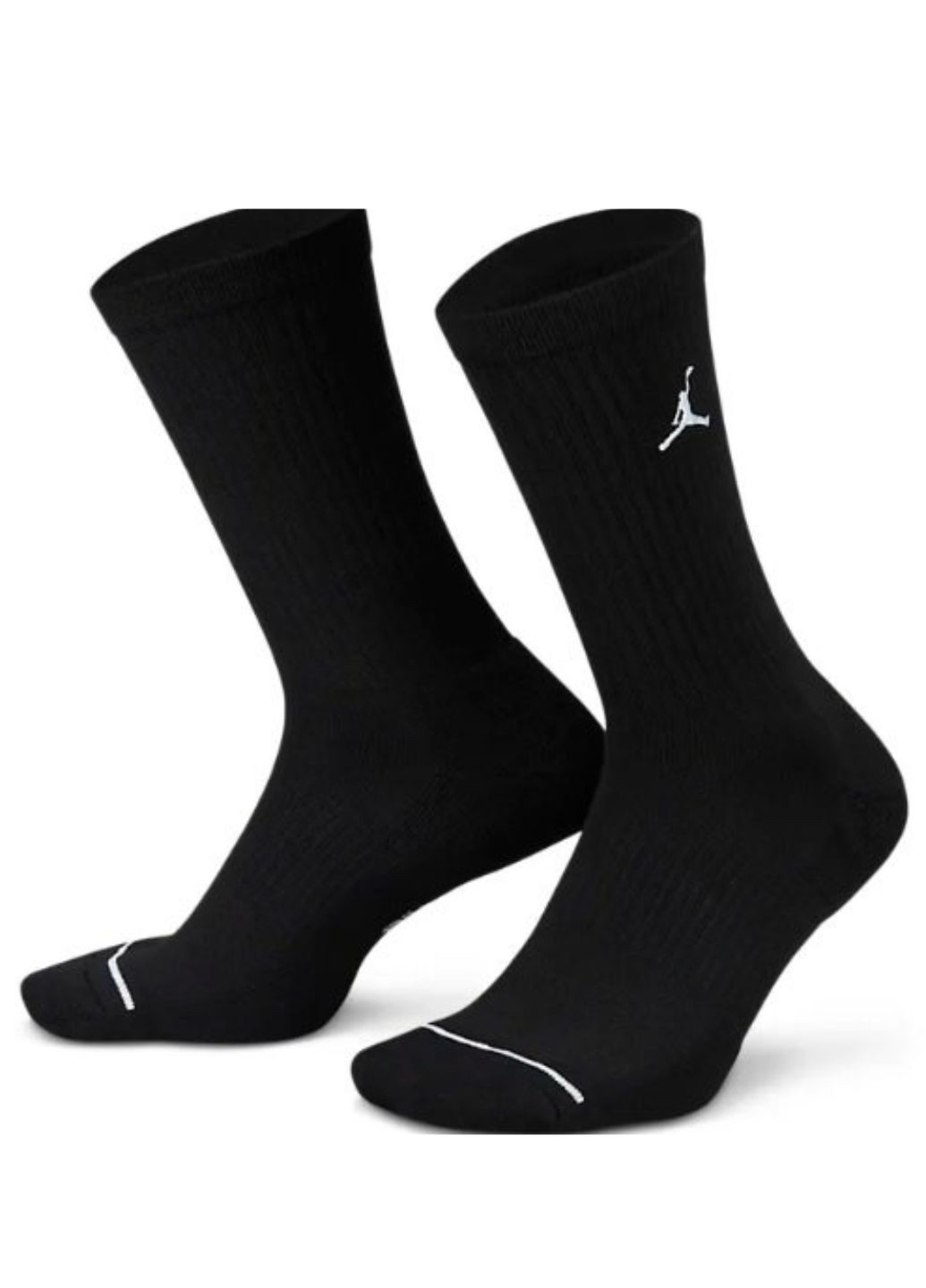 Чёрные носки dx9632-010 (3 шт.) Jordan логотипы (311692773)