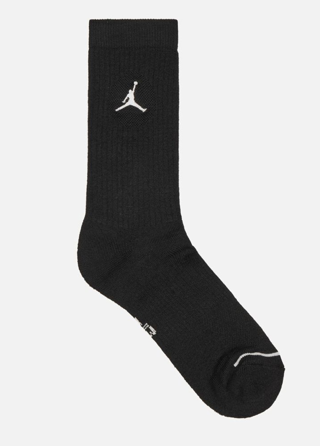 Чёрные носки dx9632-010 (3 шт.) Jordan логотипы (311692773)