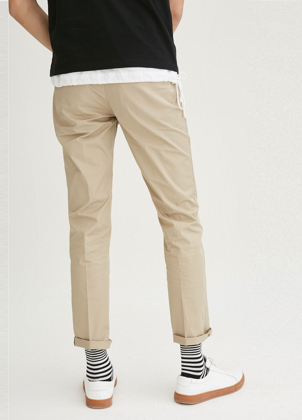 Бежевые брюки Jack & Jones