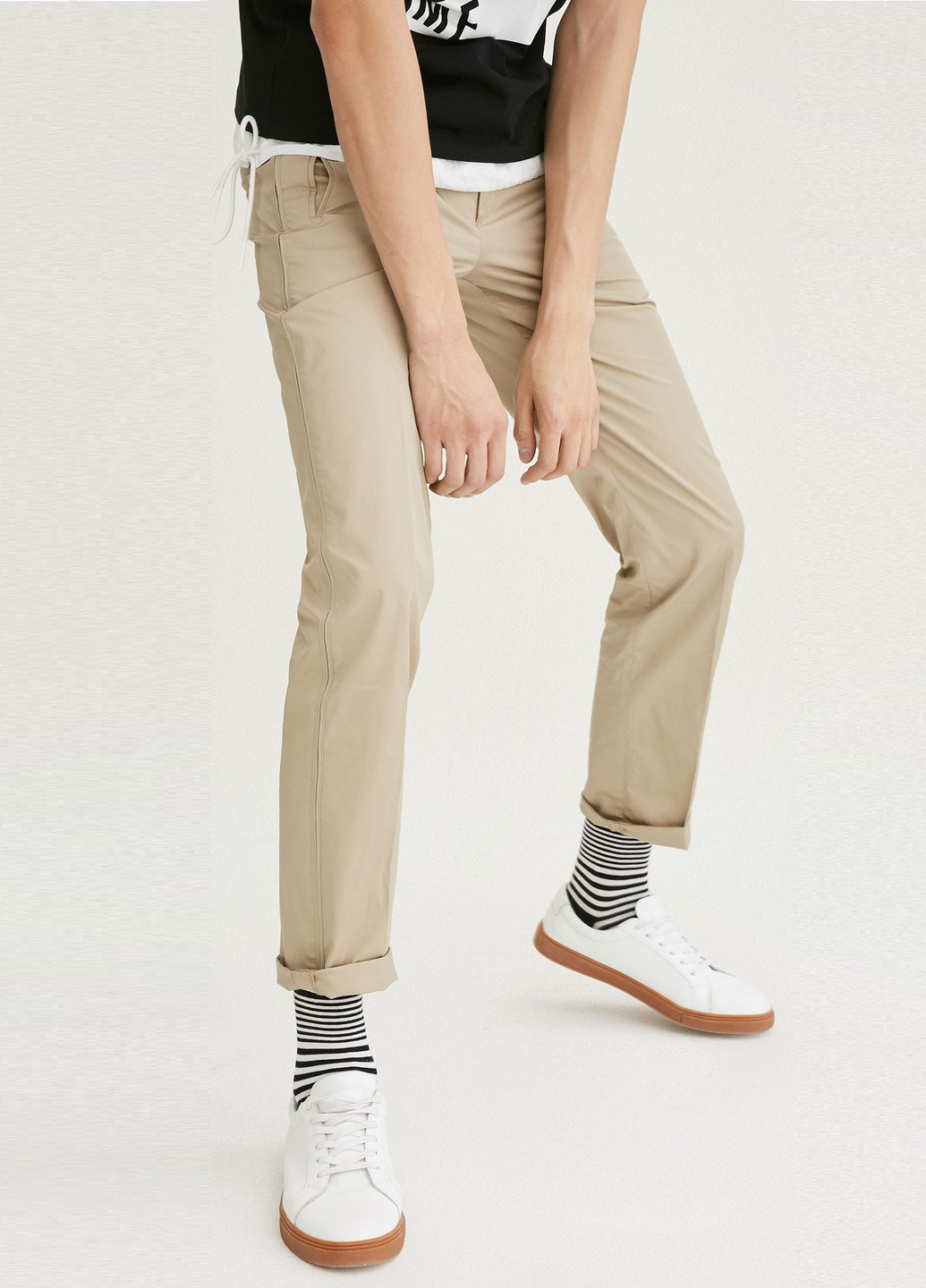 Бежевые брюки Jack & Jones