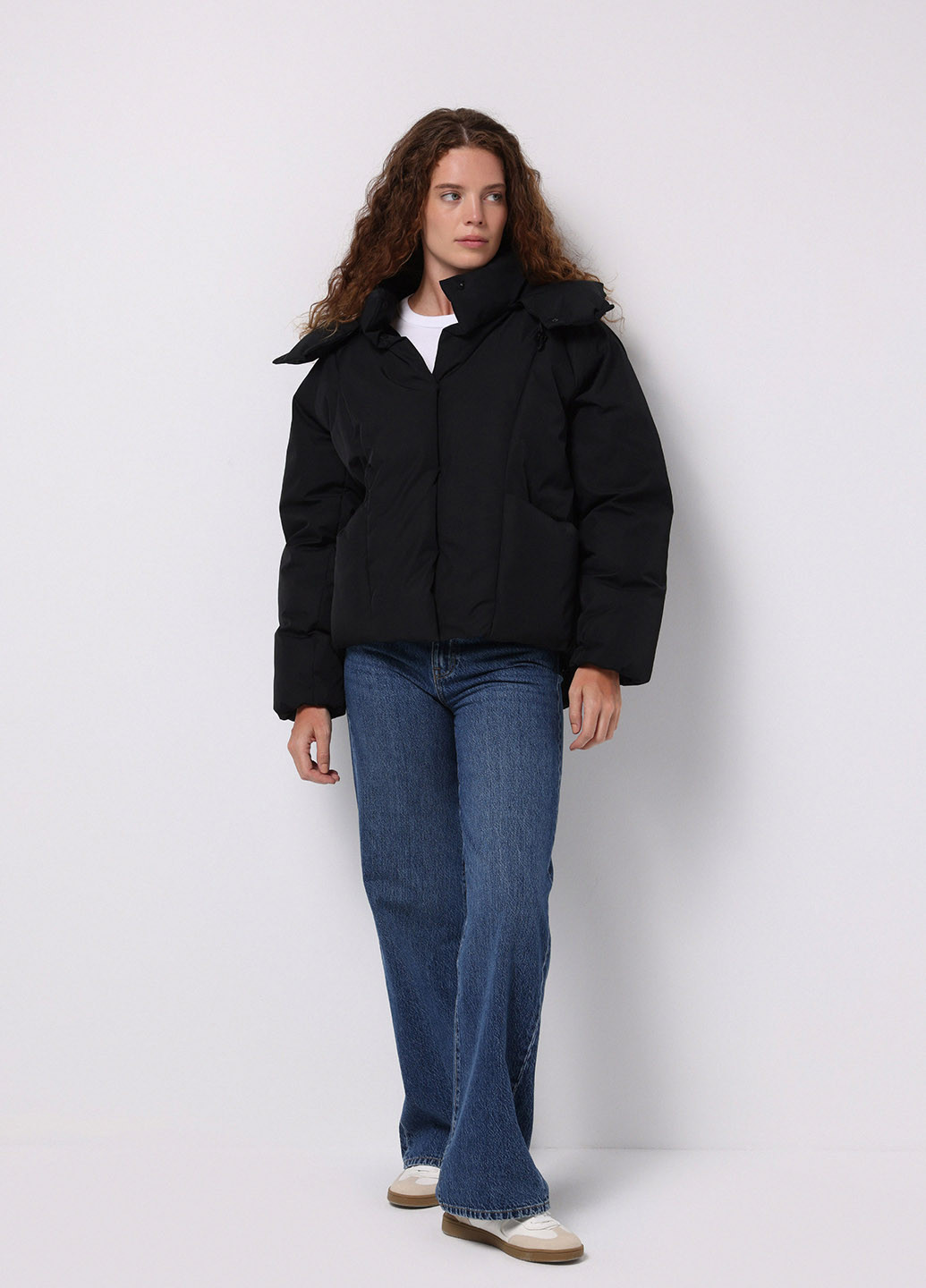 Черная зимняя куртка Colin's