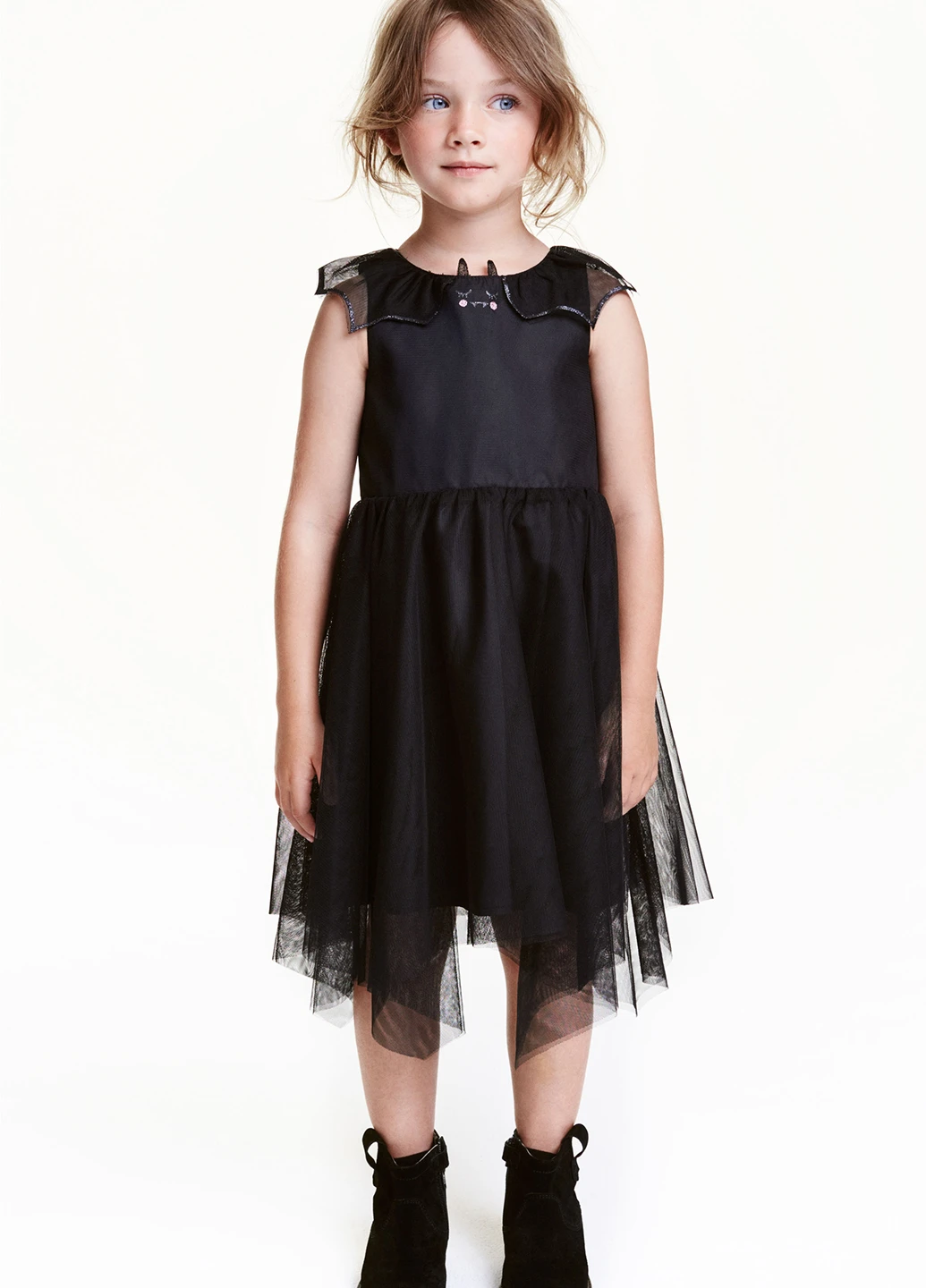 Чёрное платье H&M (100910148)
