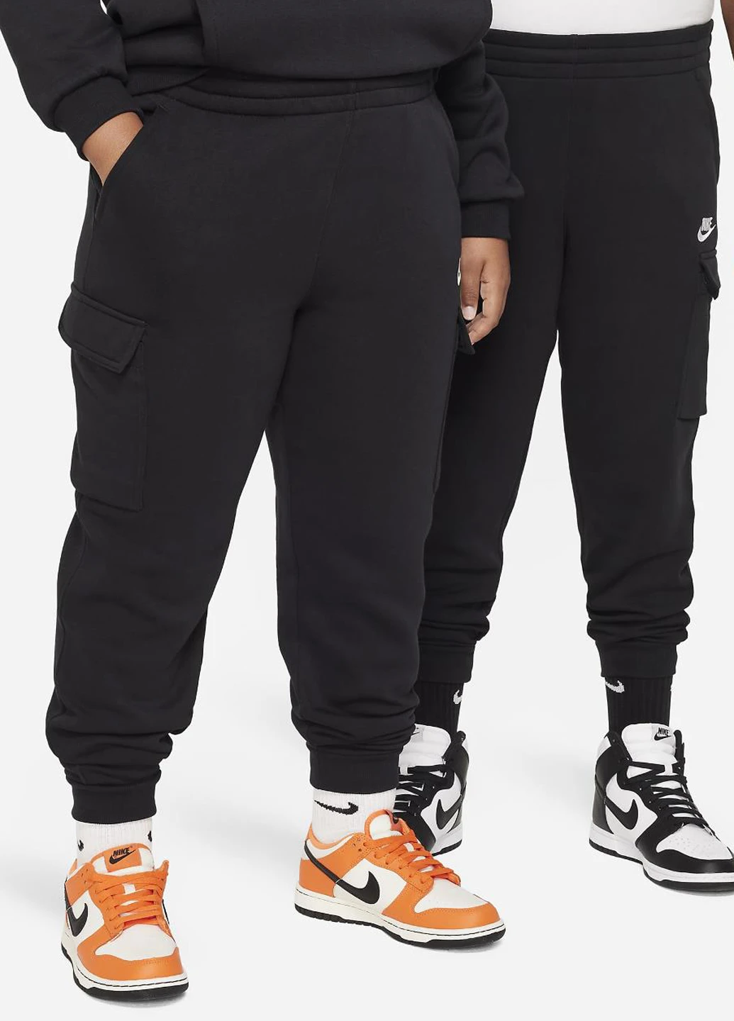 Штани Fleece Cargo Trousers (extended size) FD3013-010 Nike Fleece Cargo Trousers (extended size) (318277856)