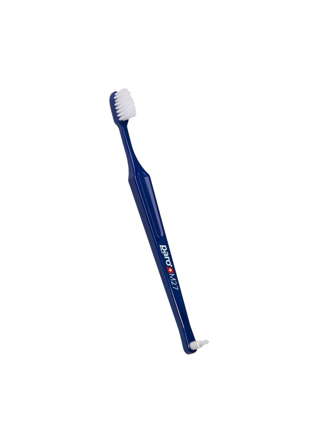 Дитяча зубна щітка M27 середньої жорсткості, Синя (7610458007440-dark blue) Paro Swiss (254084564)