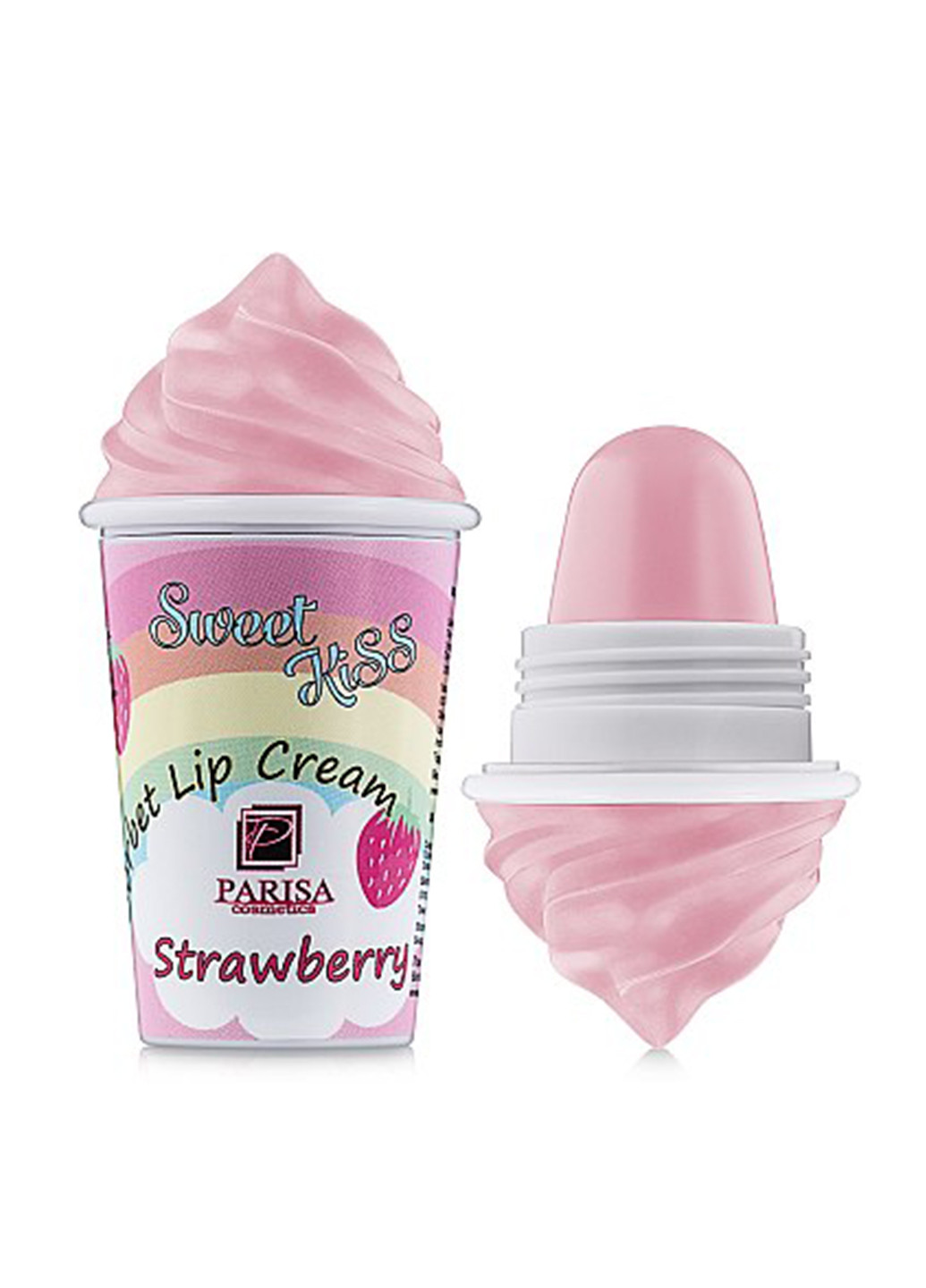 Бальзам для губ Sorbet Lip Cream Полуниця, 7 г PARISA (205340336)
