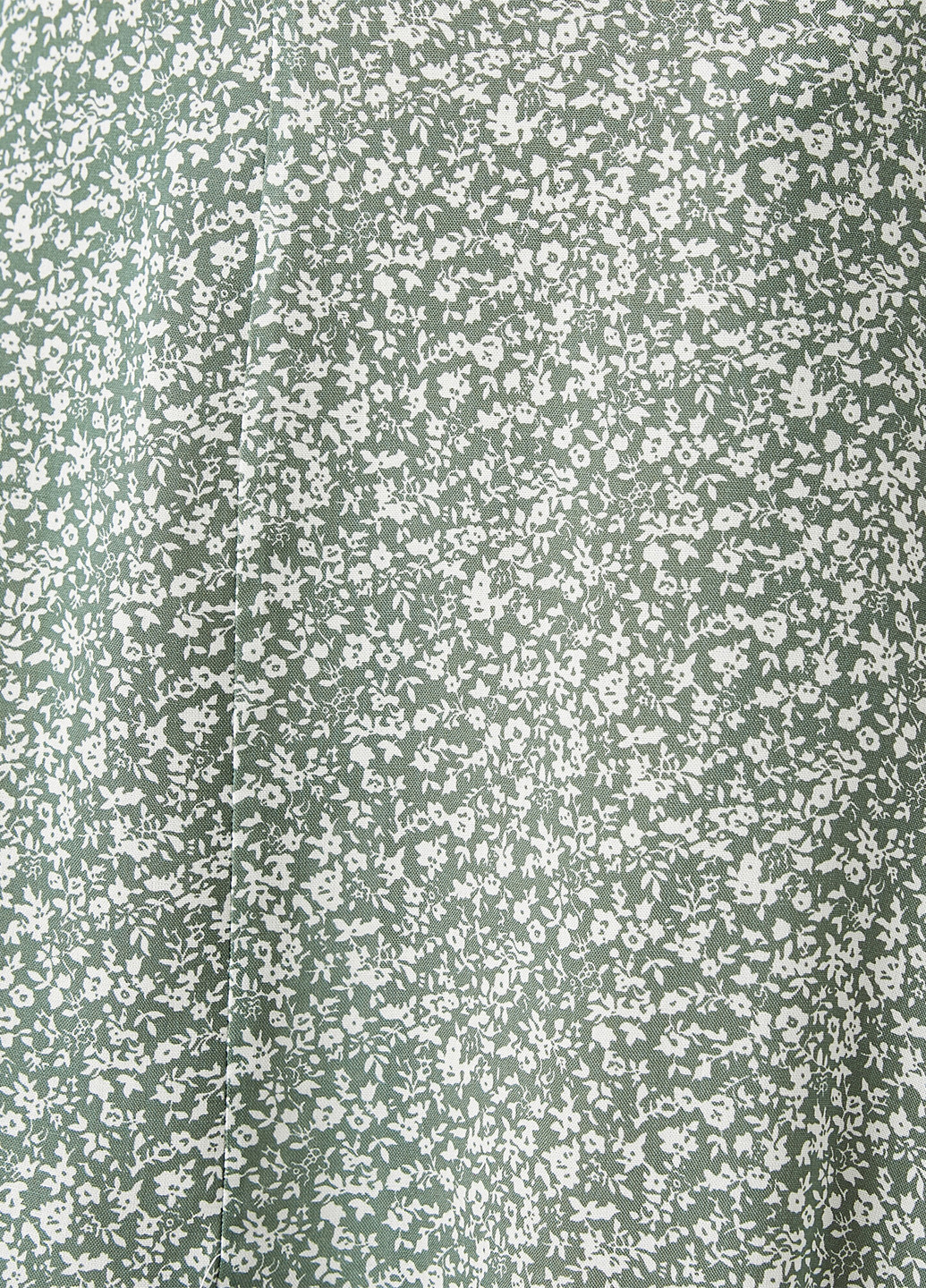 Зеленая кэжуал цветочной расцветки юбка KOTON
